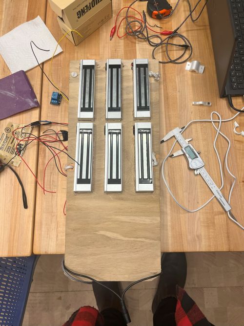 Magnets in Board