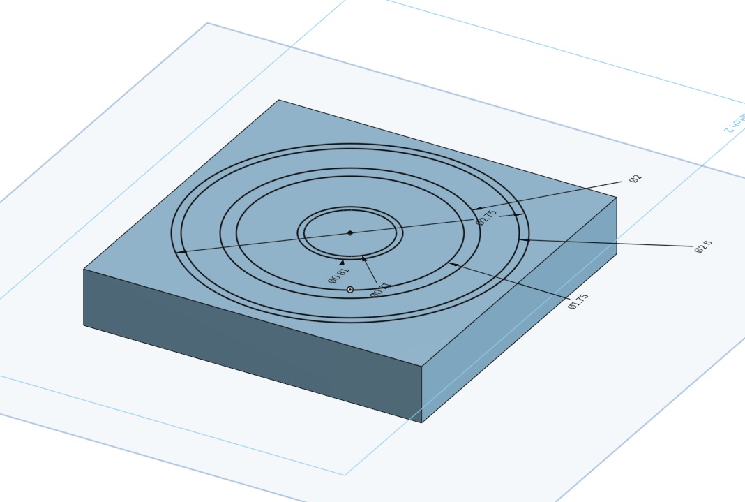 2D Circle Sketch