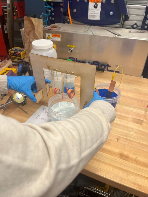 Electroplating setup