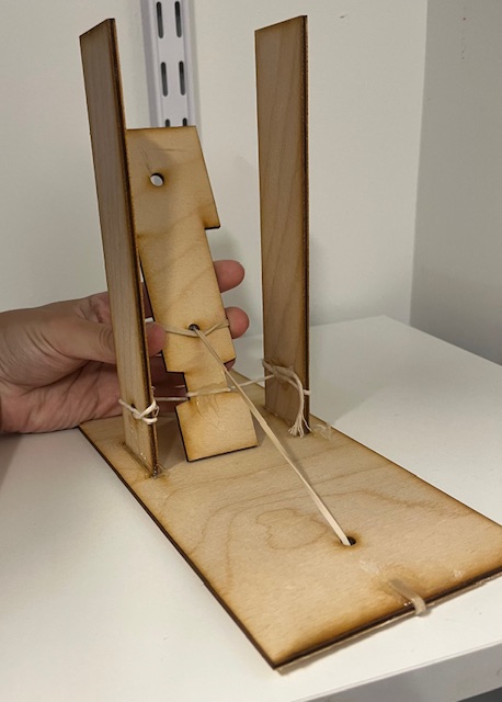 Model of catapult in Fusion