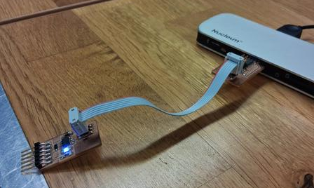 connected ATtiny412 to D11C to USB