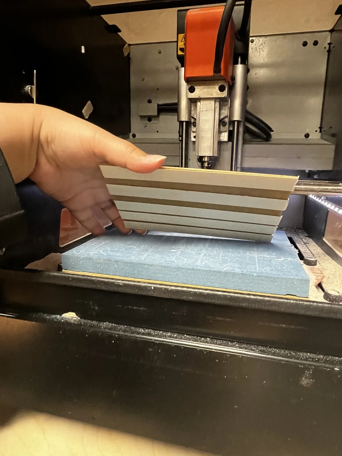 Sacrificial layer setup