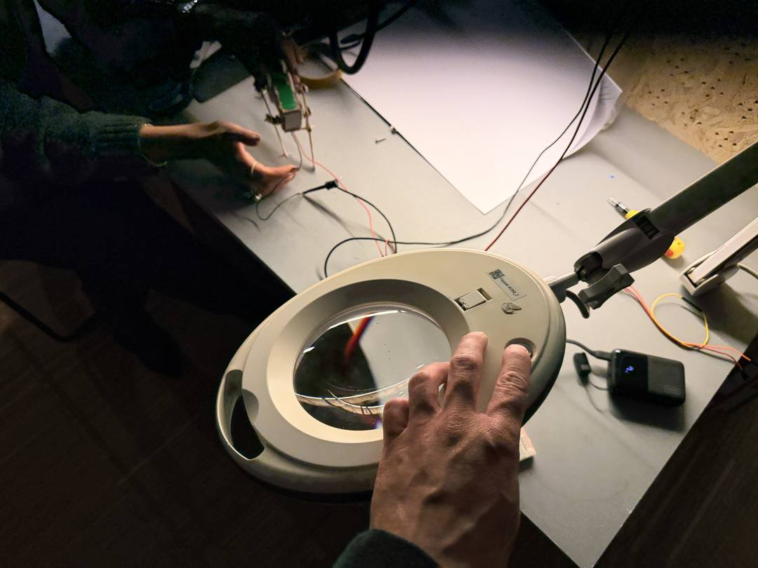 Testing firmware with the cardboard robot