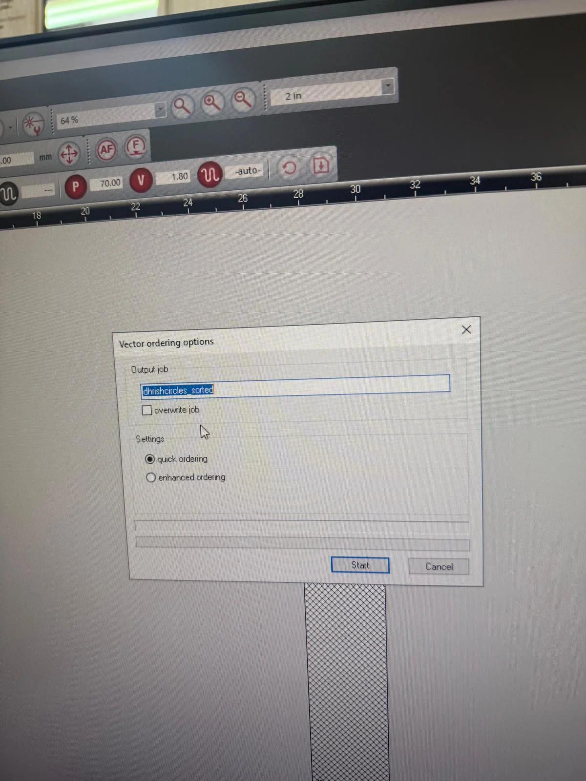 Rhino 8 - vector drawing