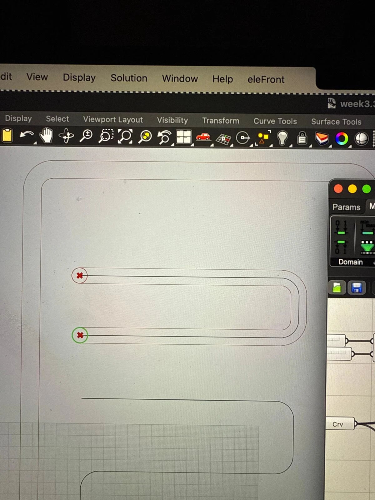 Rhino 8 - vector drawing