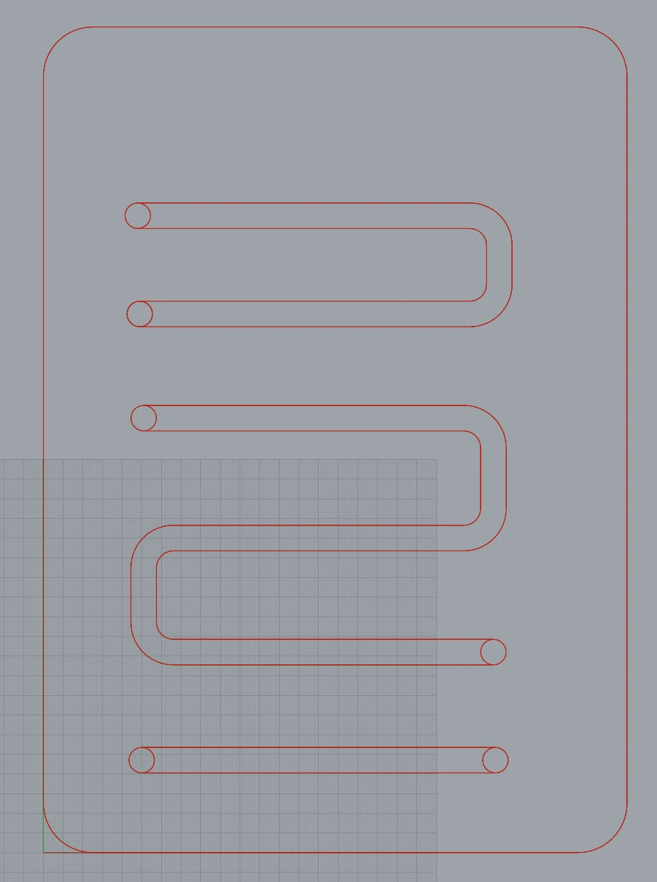 Rhino 8 - vector drawing