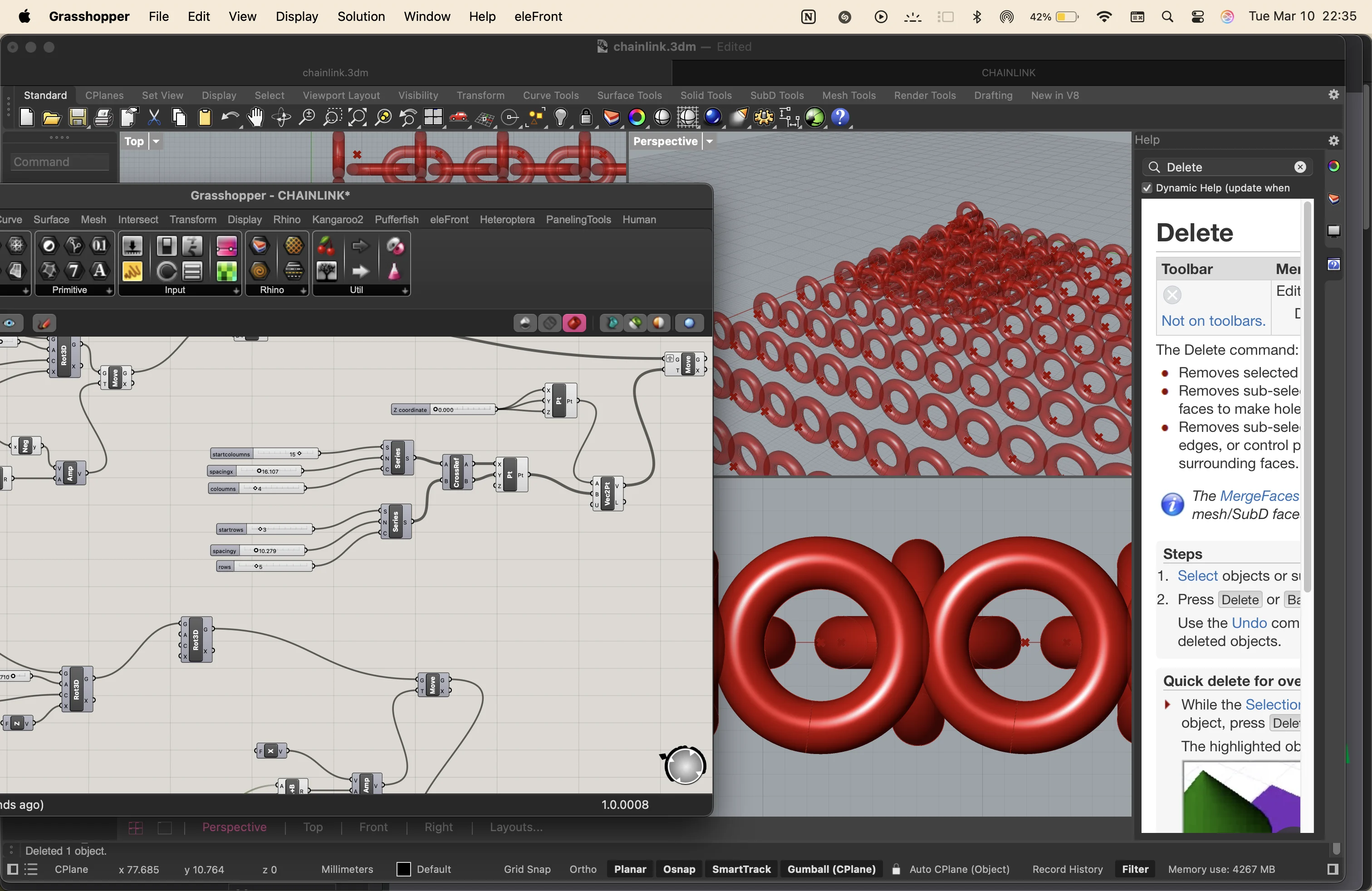 Rhino 8 - vector drawing