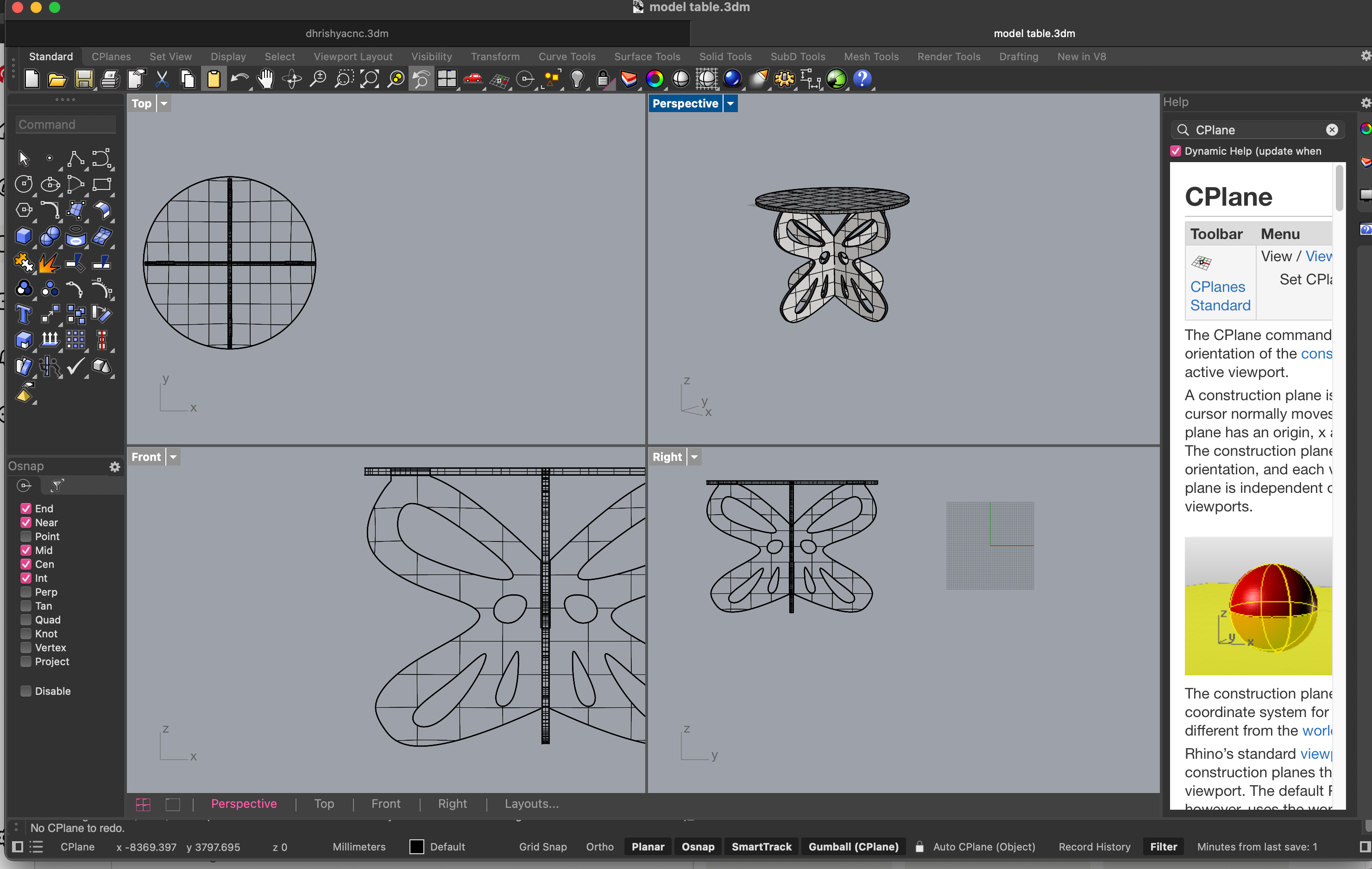 Rhino 8 - vector drawing 61