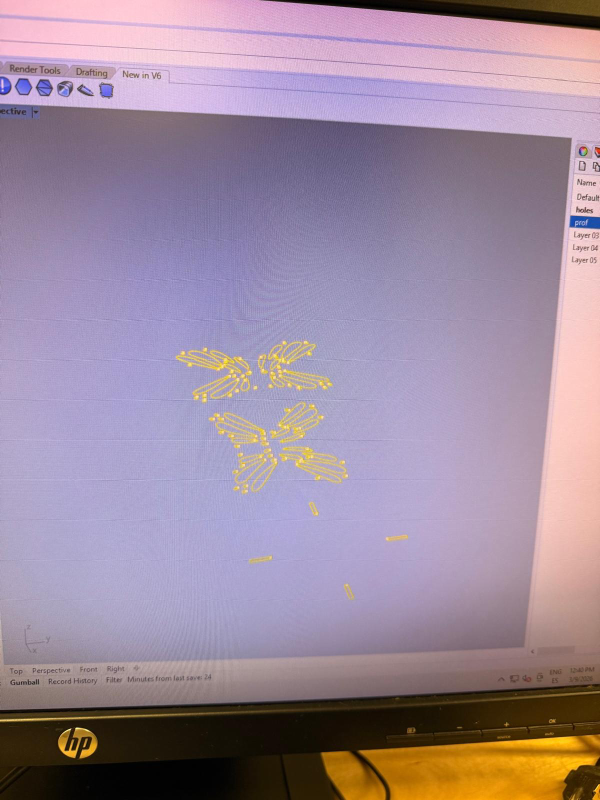 Rhino 8 - vector drawing 63