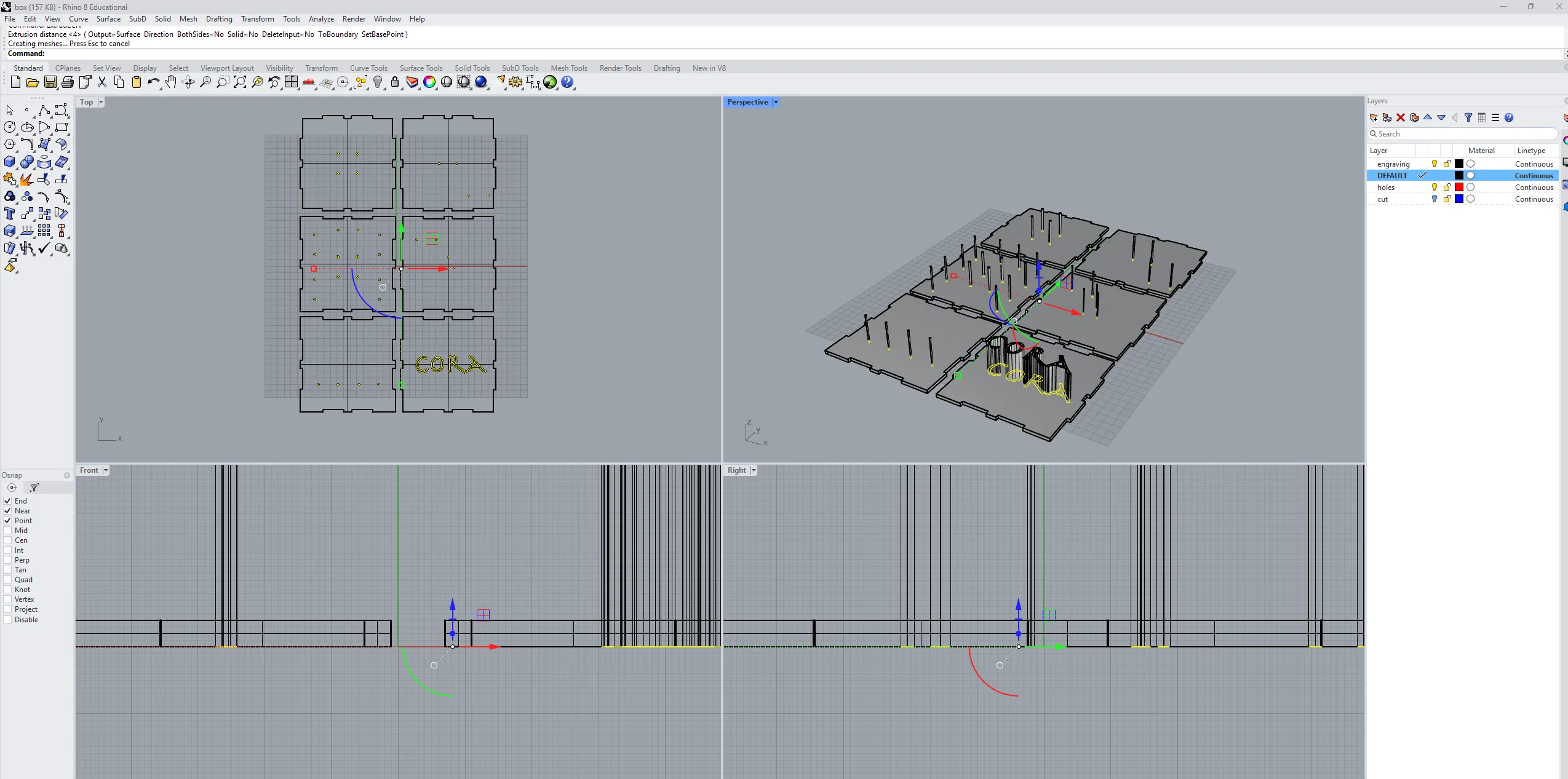 Enclosure Design Rhino Blender 5