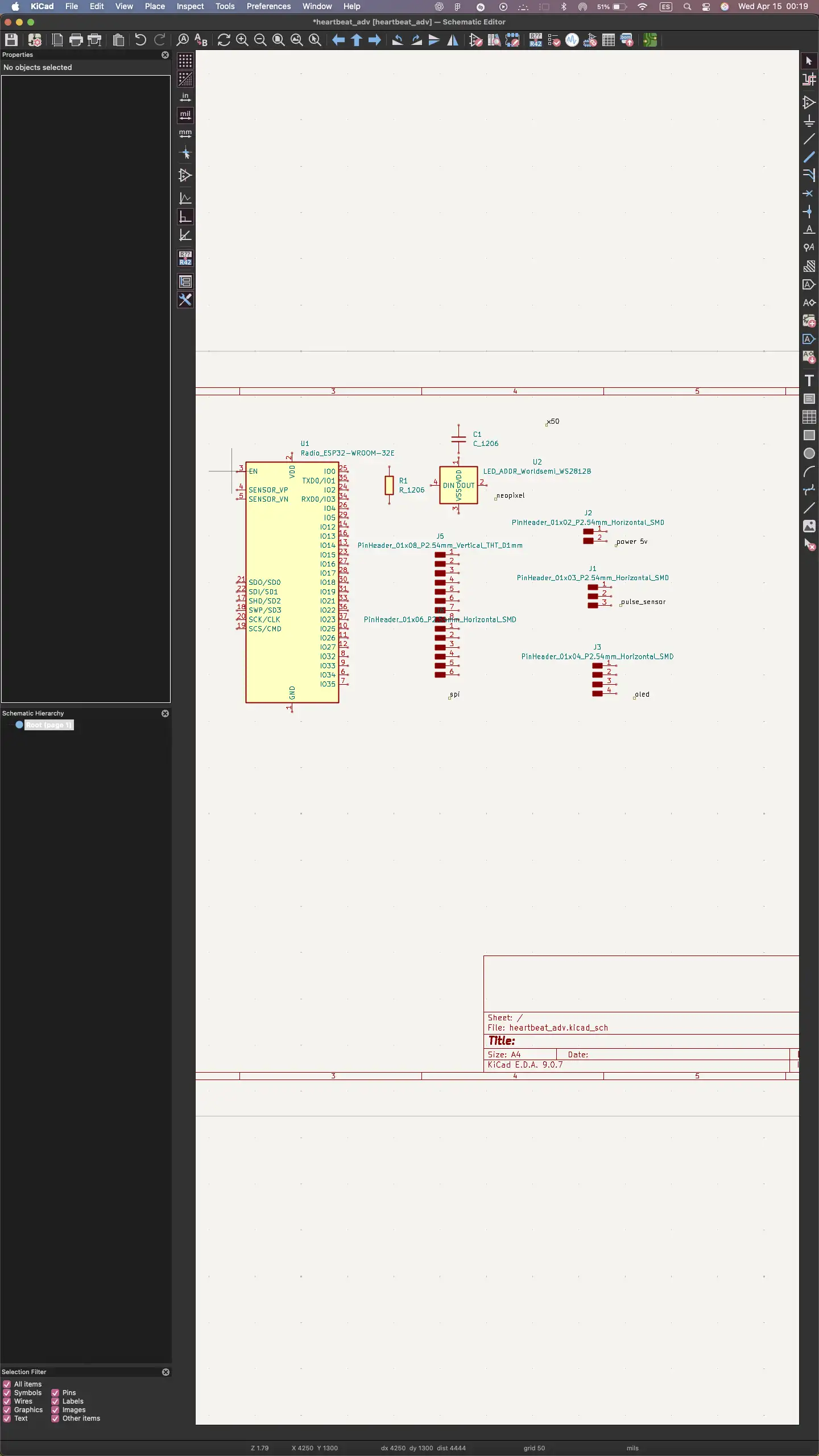 Kicad Schematic 1