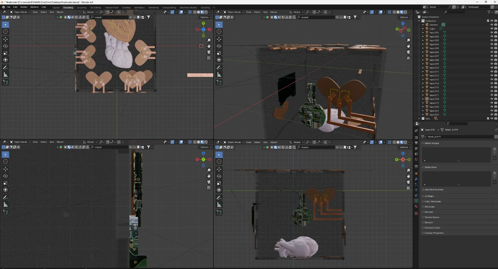 Enclosure Design Rhino Blender 6