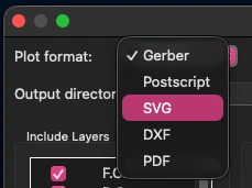 Kicad Export Before Cutting