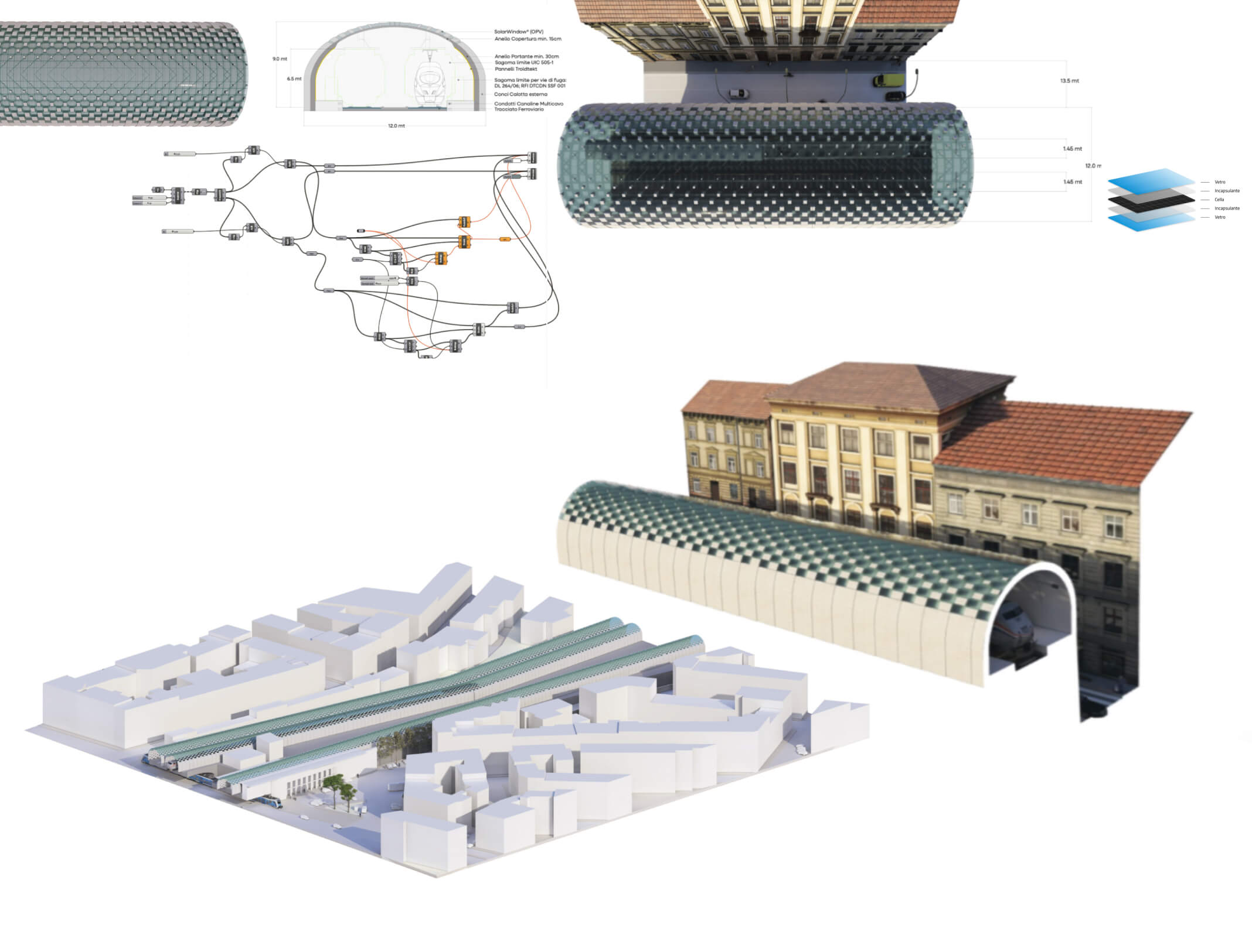 Architectural Design and Prefabricated Tunnels
