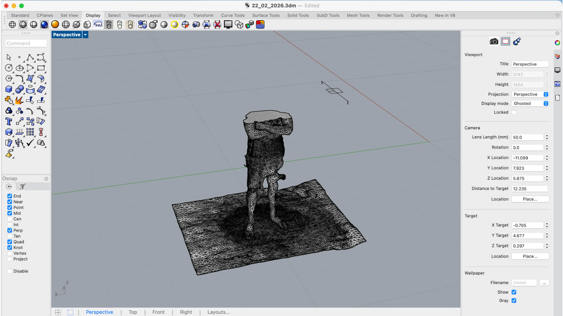 ShrinkWrap results in Rhino