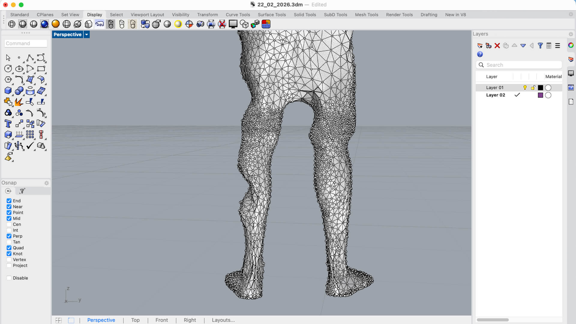 Activating PointsOn in Rhino