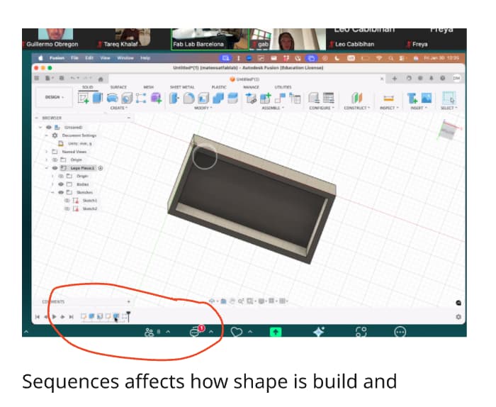 Parametric LEGO model