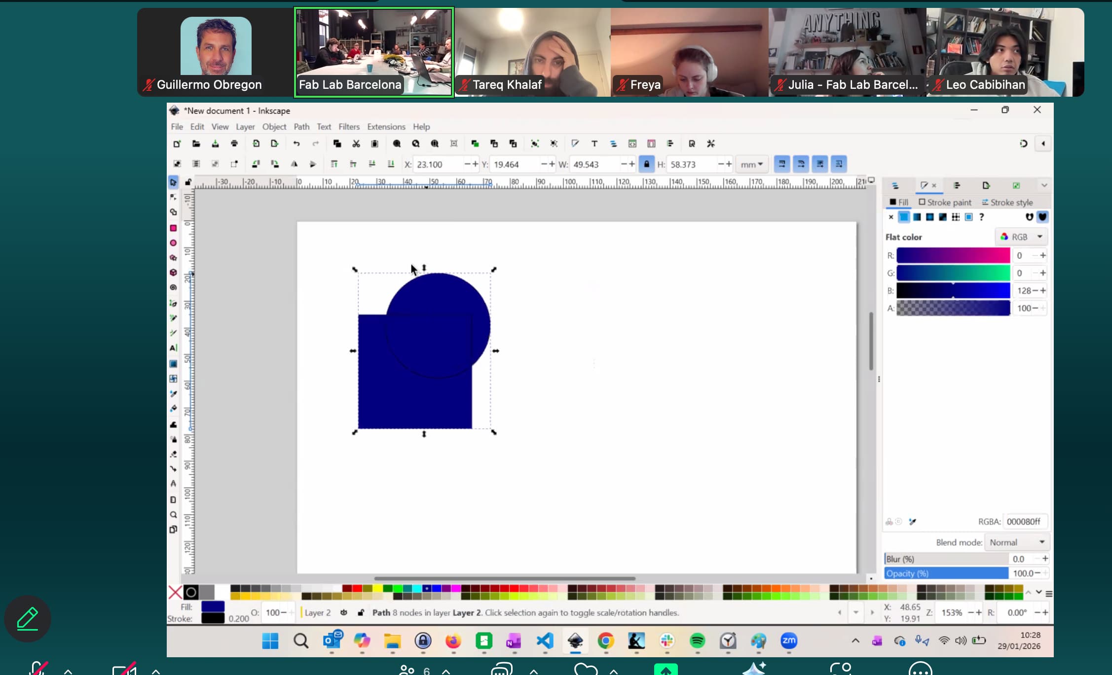 Inkscape vector workflow