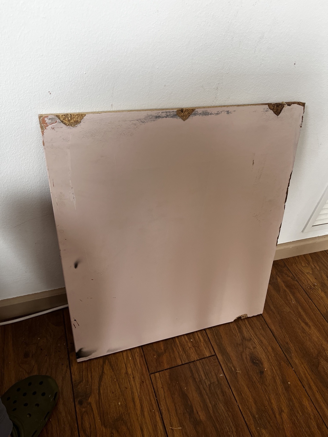 Material condition and damaged panel