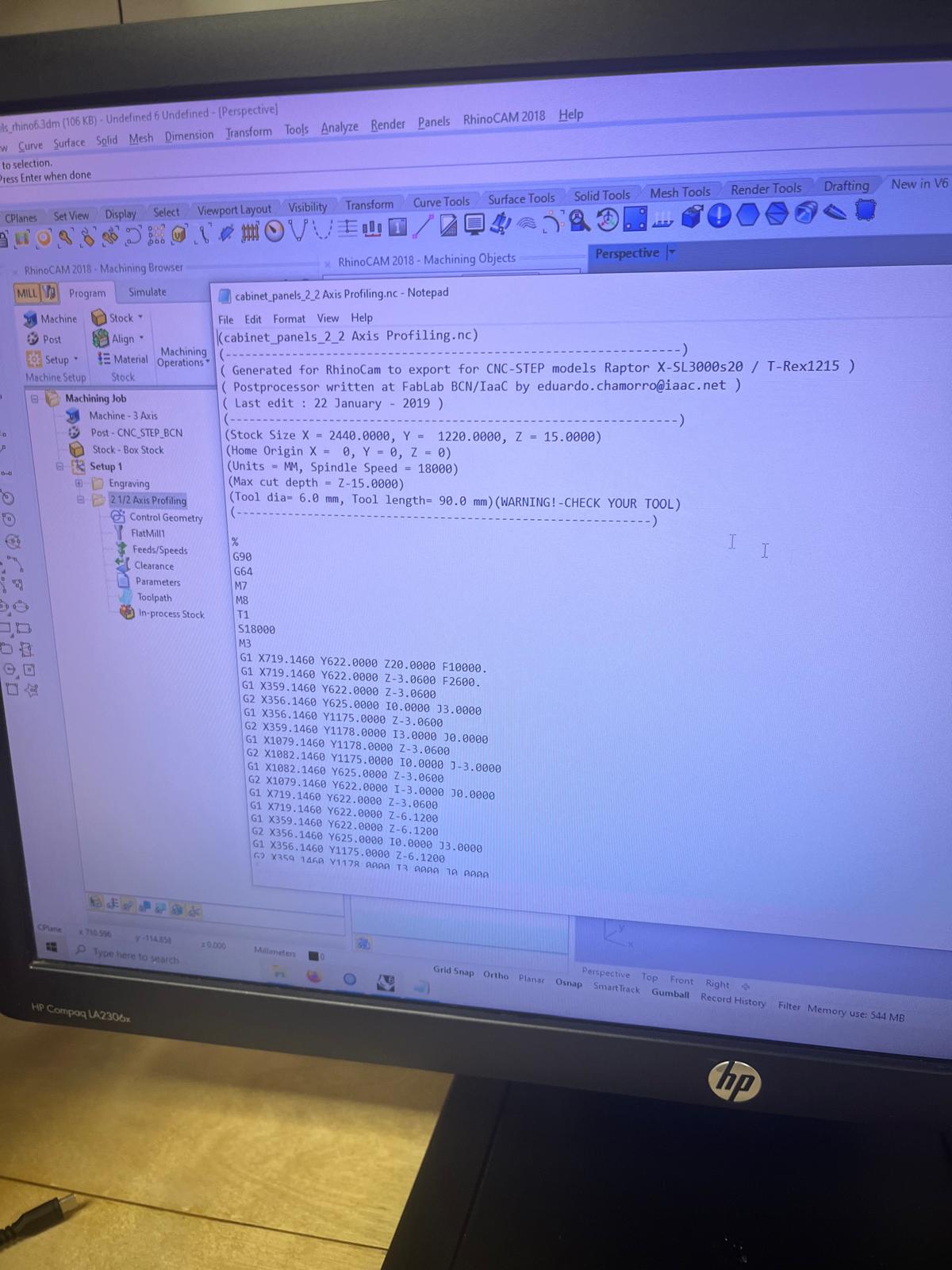 G-code Panels