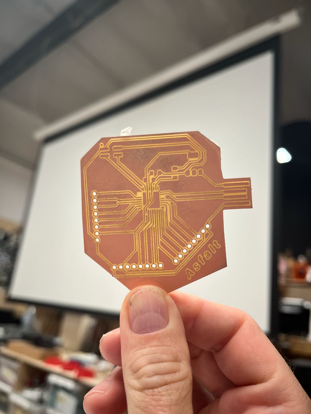 Final PCB front