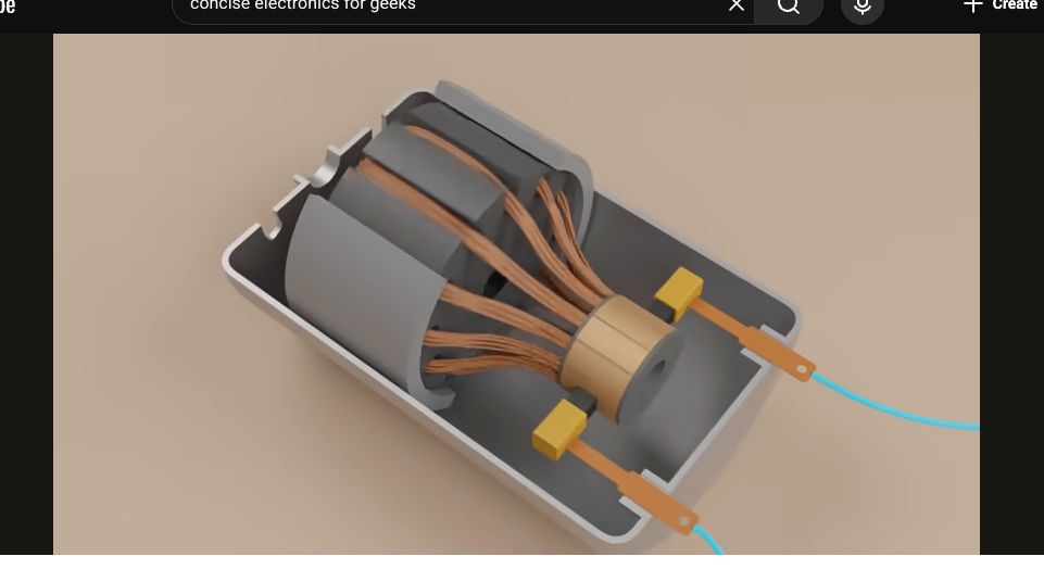 Motor internal structure