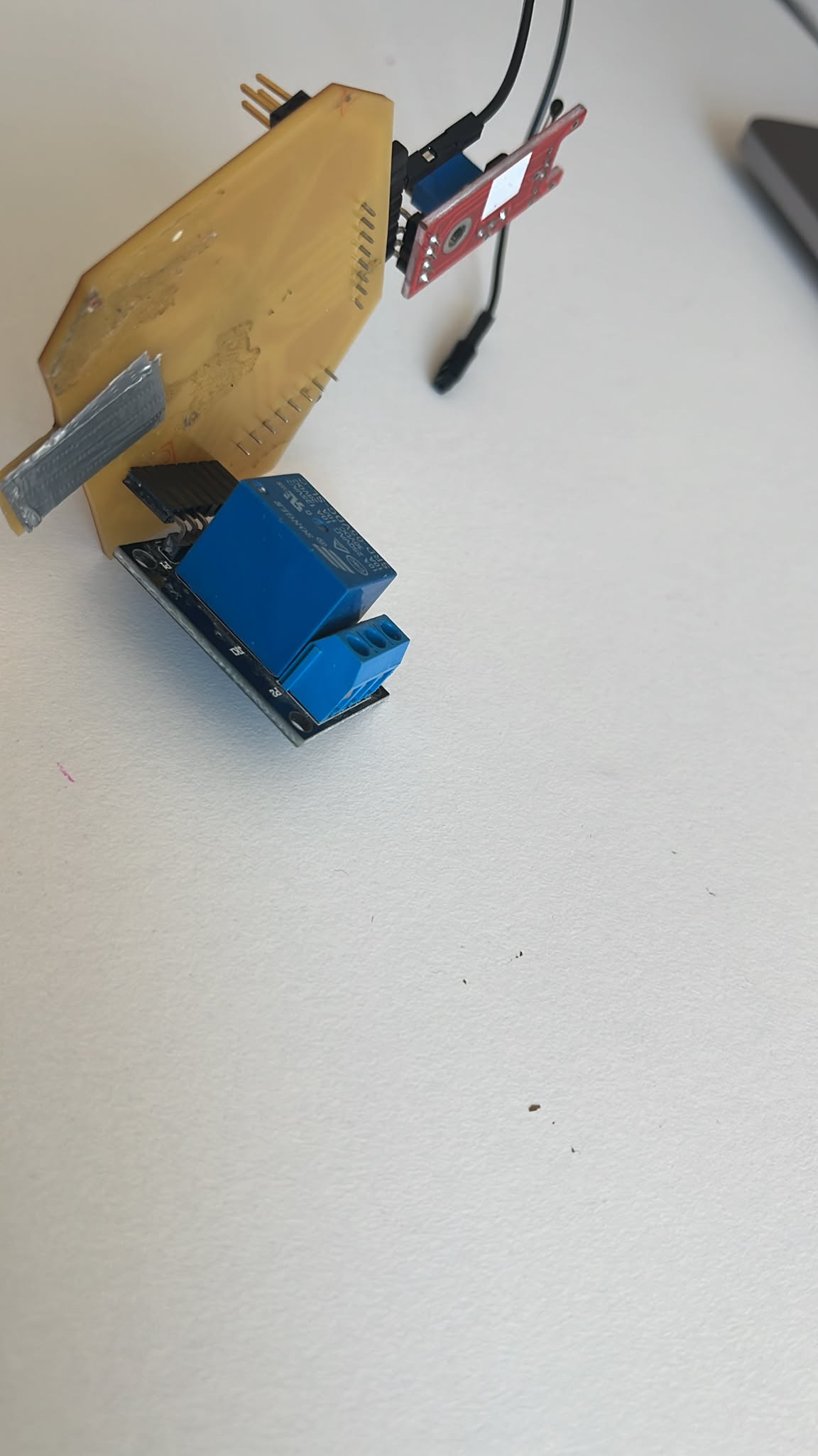 Relay connected to ASFALT PCB