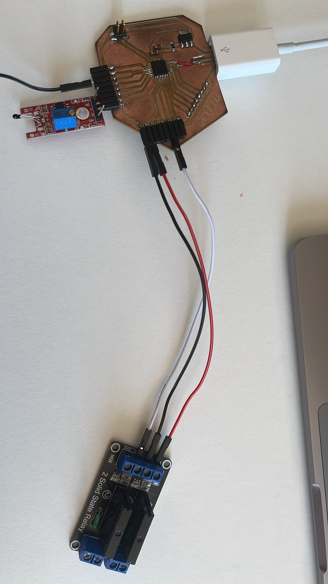 SSR connected to ASFALT PCB