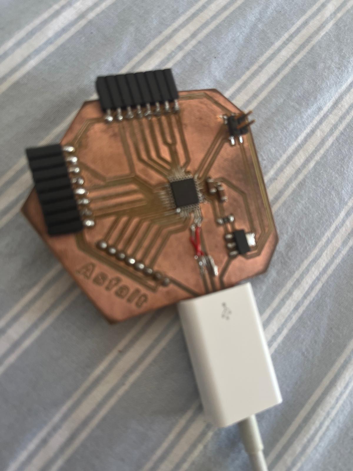 USB bypass repair on ASFALT PCB