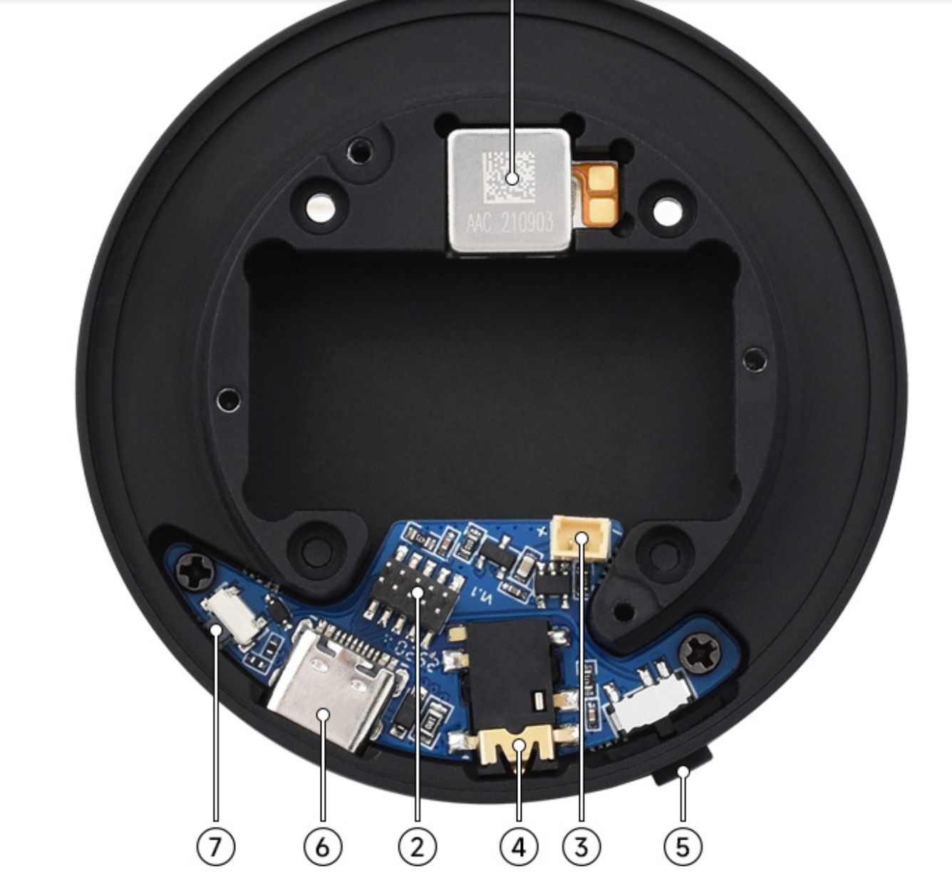Waveshare PCB pin mapping