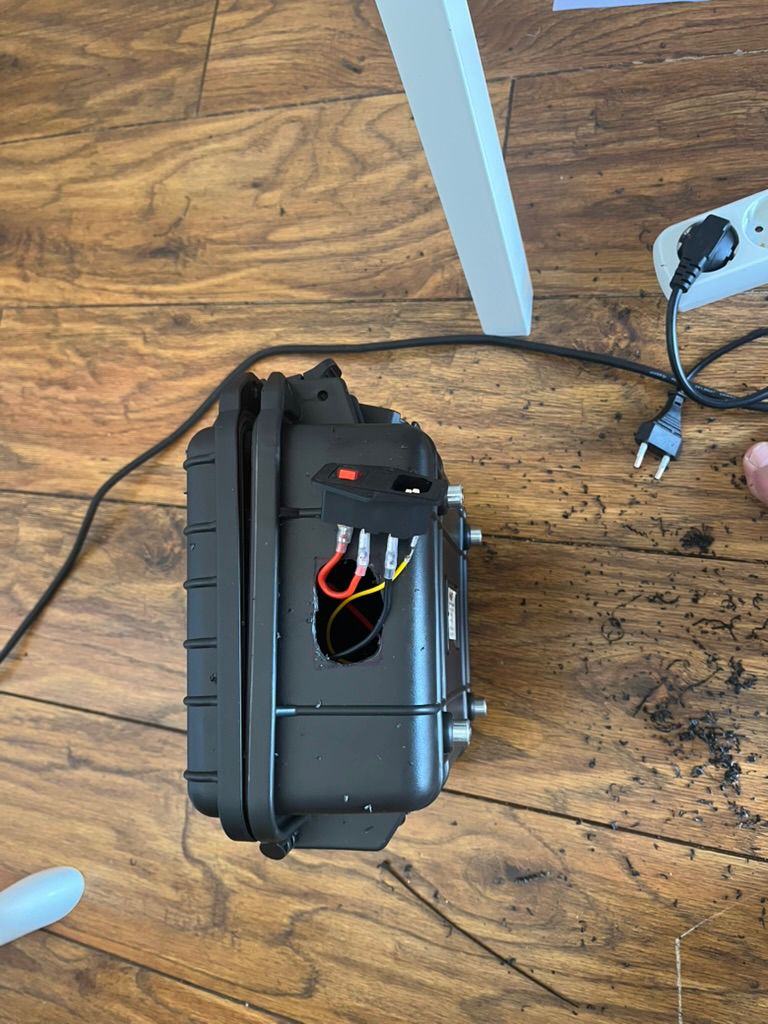 IEC mains connector