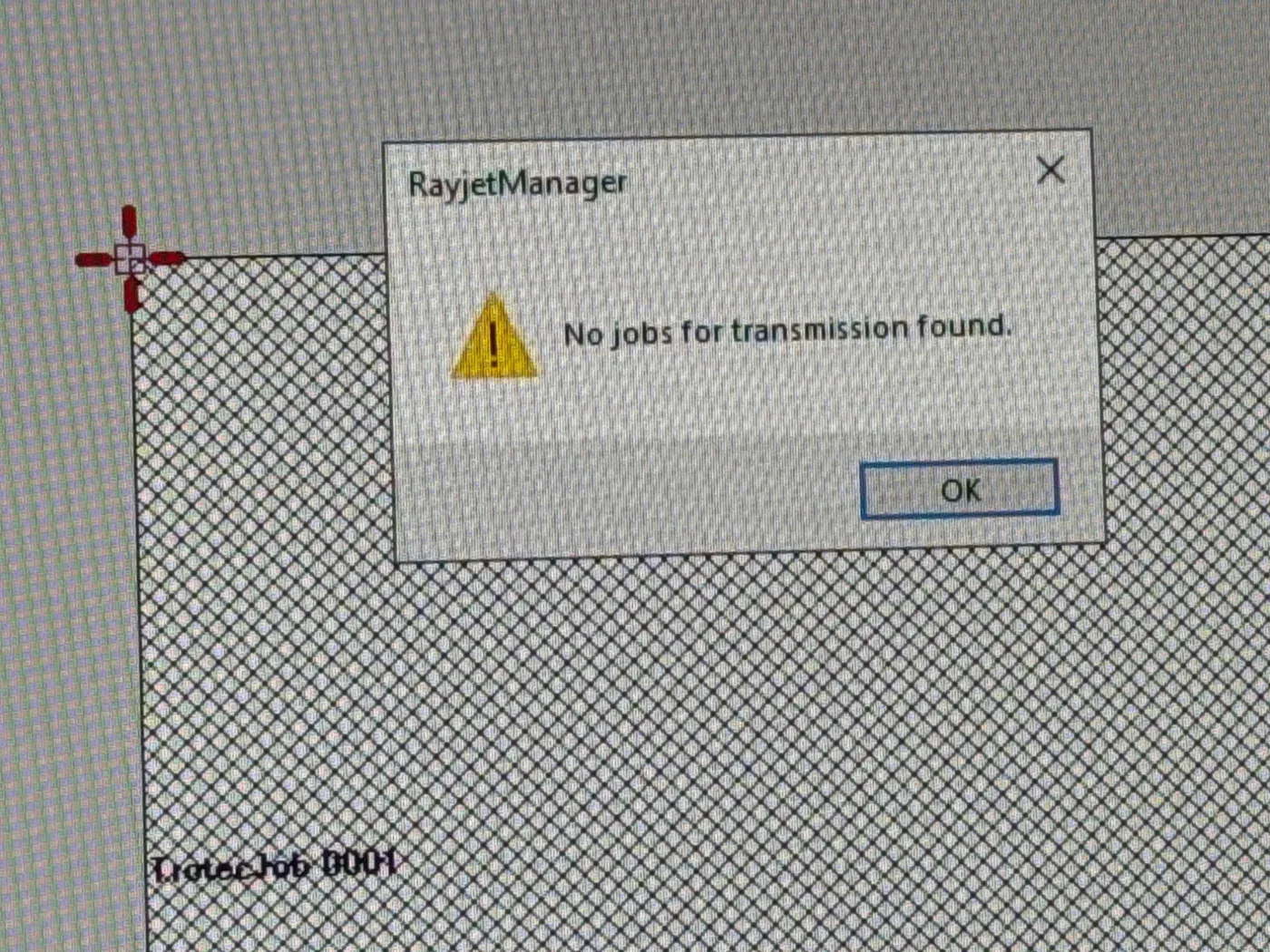 RayjetManager error