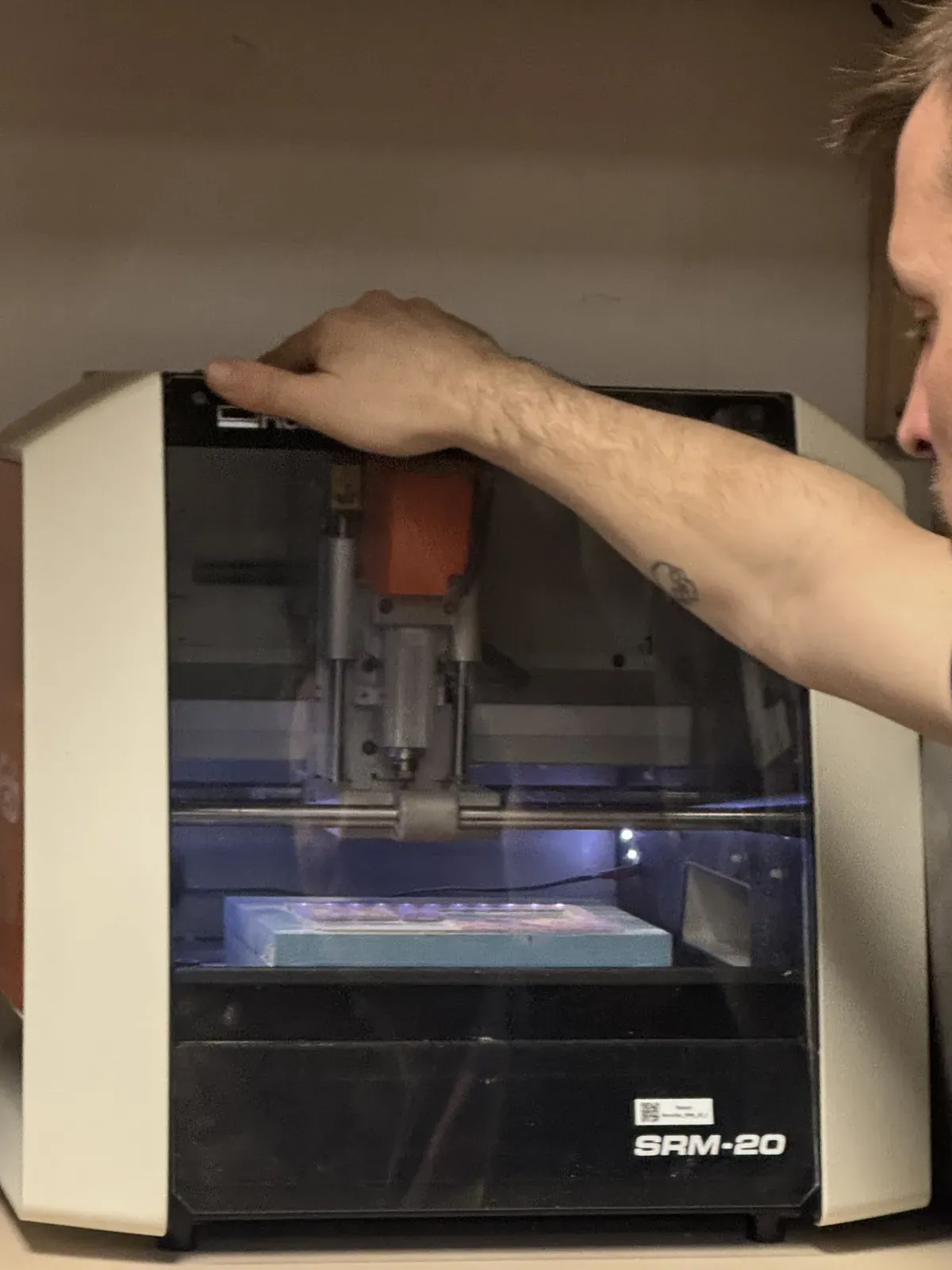 Roland SRM-20 desktop milling machine