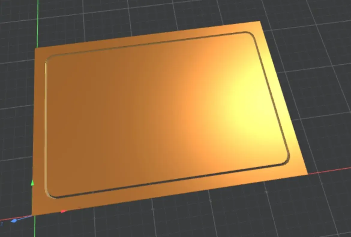 KiCad 3D B.Cu