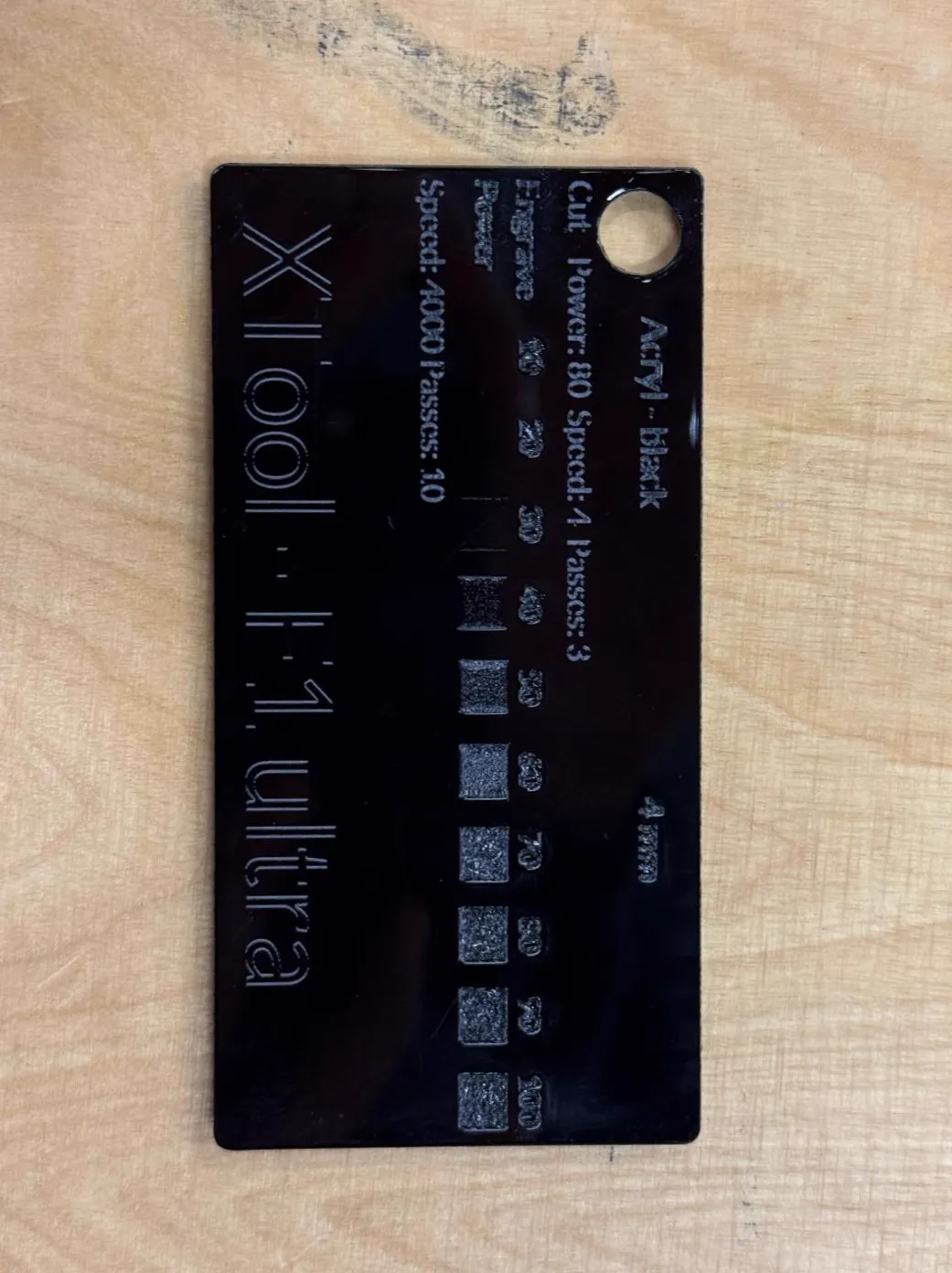 Visualizing Engraving with Stepwise Power Increase with xTool F1 Ultra