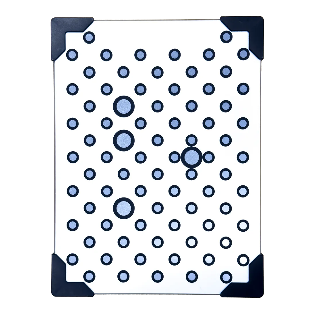 Calibration board used for scanner setup