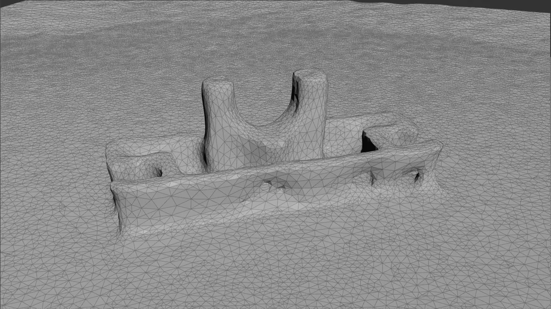 Polycam 3D scan mesh