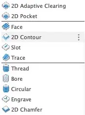 Fusion 360 milling operations overview