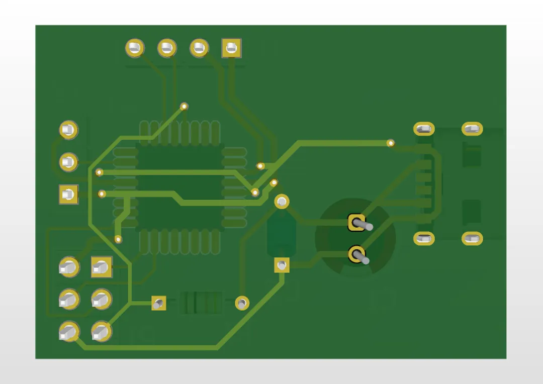 Final PCB bottom side