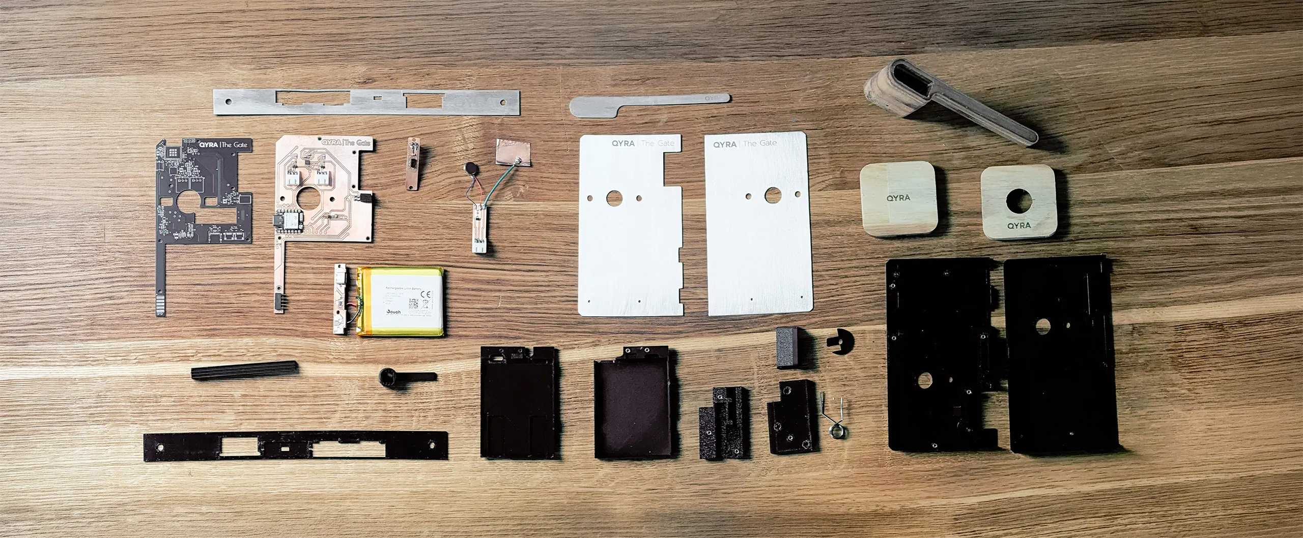 All parts prepared for final assembly