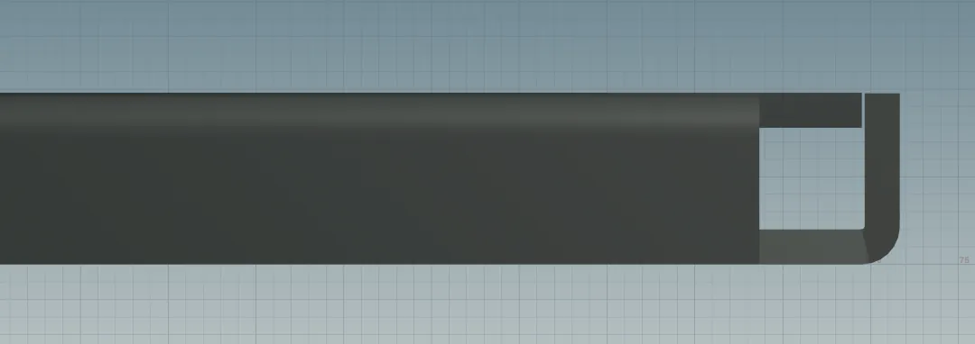 Casing concept with bent sheet metal