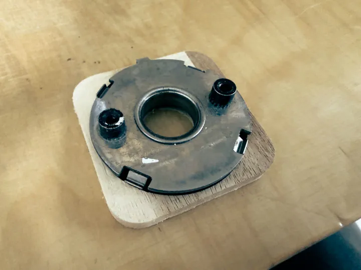 Door cap fixture test