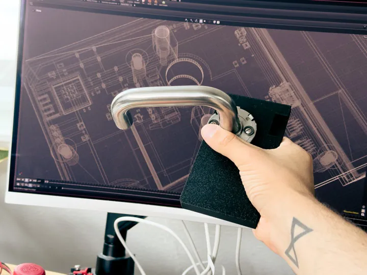 Door model test assembly