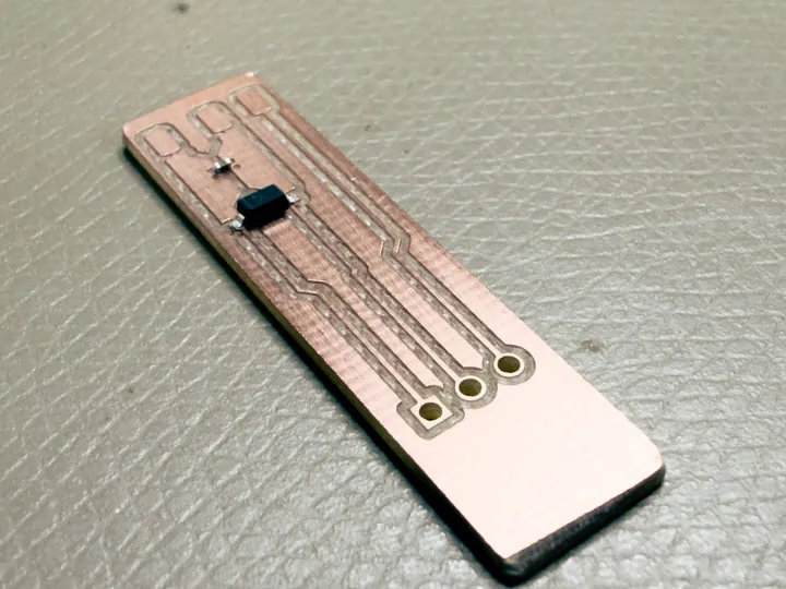 First reflow test