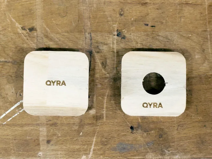 Engraved handle caps