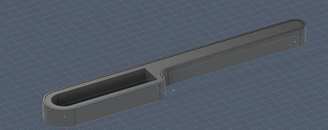 Handle design in Fusion 360