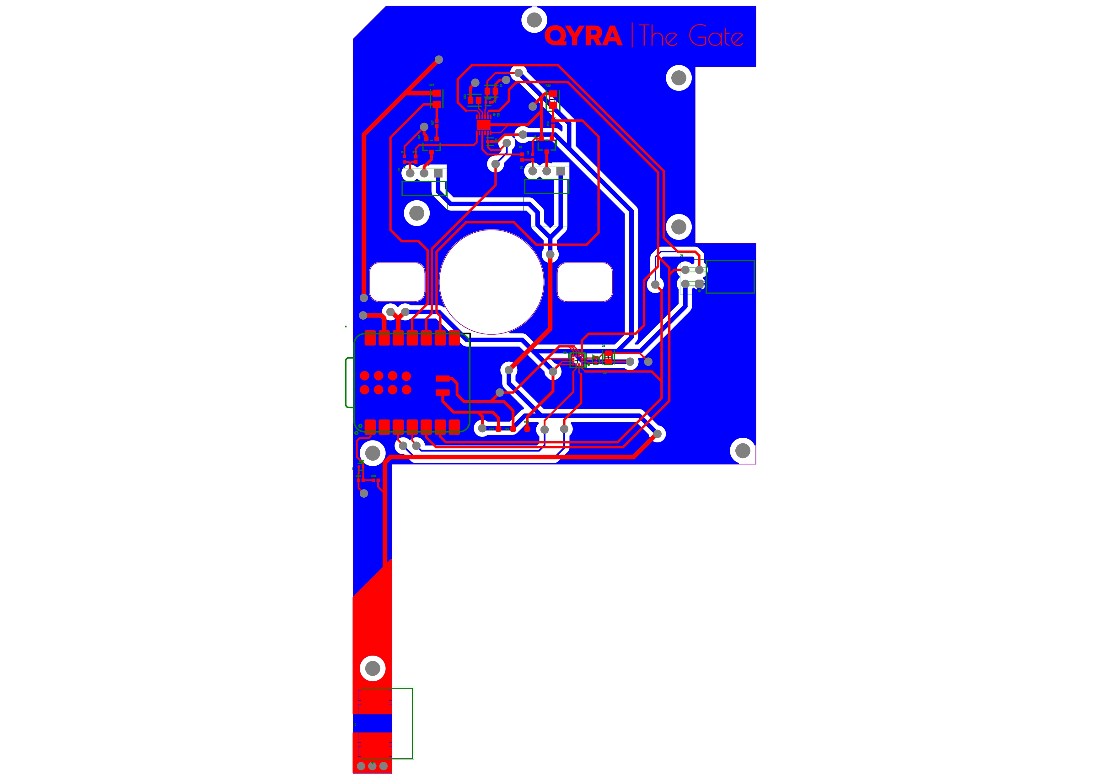 Redesigned mainboard PCB layout