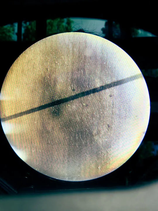 PCB milling error detail B