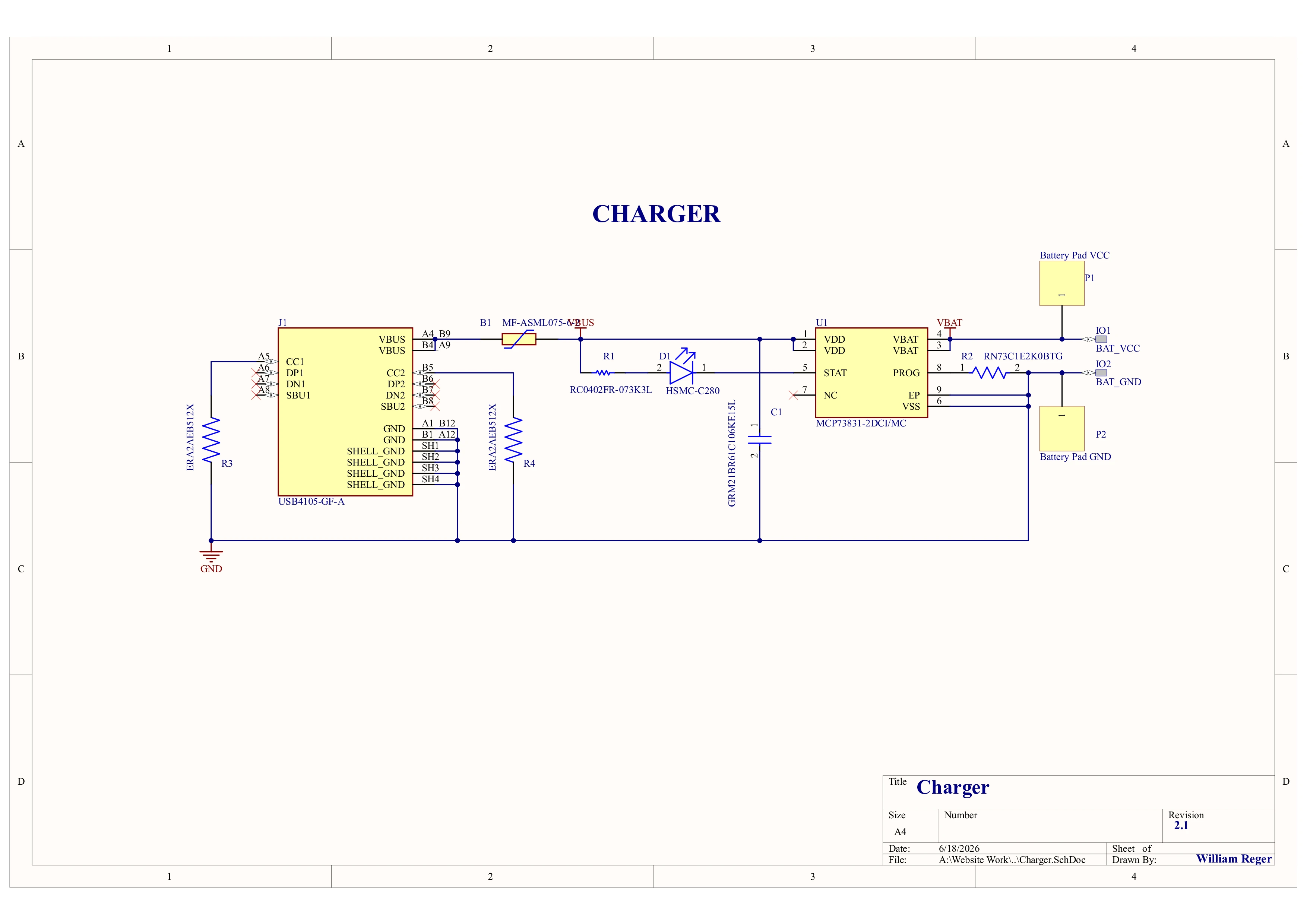 Charger schematic