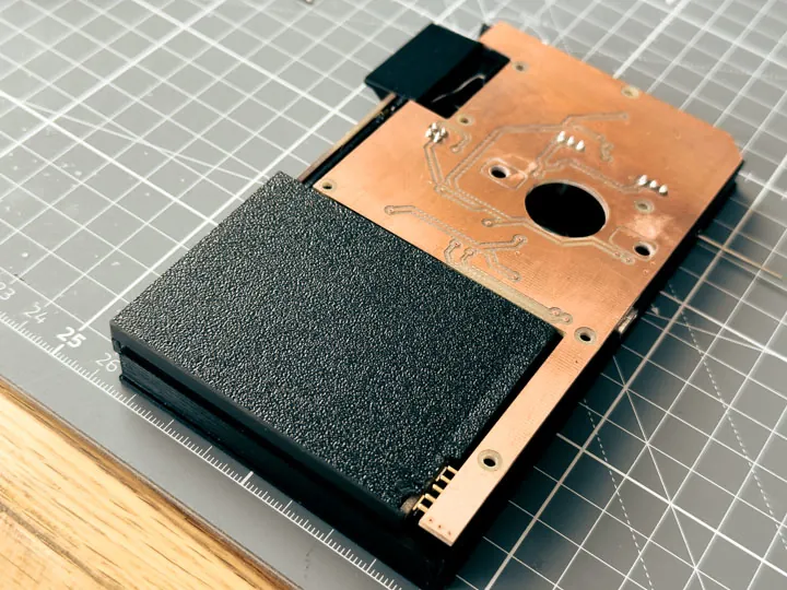 The Gate backplate open view B